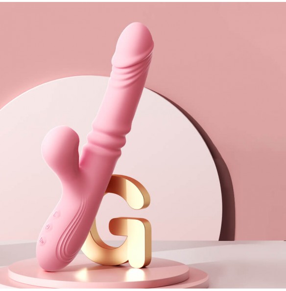 MizzZee - Joyful Suction Retractable Warming Wand (Chargeable - Pink) MizzZee - Joyful Suction Retractable Warming Wand (Chargeable - Pink)